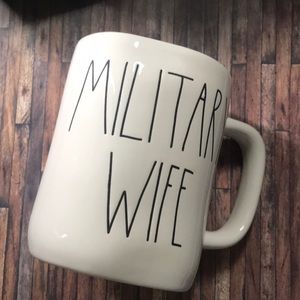Rae Dunn Military Wife mug, new, Never Used
